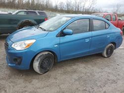 Salvage cars for sale from Copart Leroy, NY: 2017 Mitsubishi Mirage G4 ES