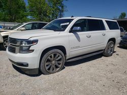 Chevrolet Suburban salvage cars for sale: 2015 Chevrolet Suburban K1500 LTZ