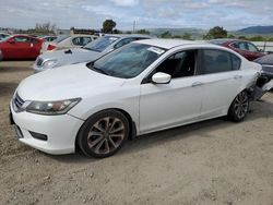 Salvage cars for sale at San Martin, CA auction: 2014 Honda Accord Sport