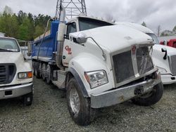 Salvage trucks for sale at Mebane, NC auction: 2021 Kenworth Construction T880