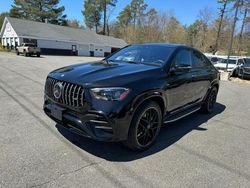 Salvage cars for sale at North Billerica, MA auction: 2024 Mercedes-Benz GLE Coupe AMG 53 4matic
