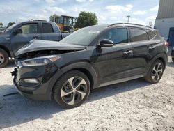 Salvage cars for sale from Copart Apopka, FL: 2017 Hyundai Tucson Limited