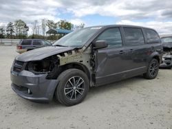 Salvage cars for sale at Spartanburg, SC auction: 2018 Dodge Grand Caravan SE