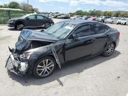 Salvage cars for sale from Copart Orlando, FL: 2018 Lexus IS 300