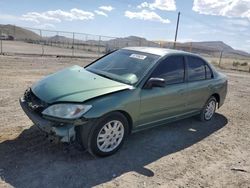 Honda Civic LX salvage cars for sale: 2004 Honda Civic LX