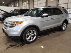 Salvage cars for sale from Copart Blaine, MN: 2013 Ford Explorer Limited