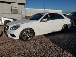 Salvage cars for sale from Copart Phoenix, AZ: 2014 Mercedes-Benz E 350