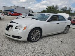 Salvage cars for sale at Opa Locka, FL auction: 2012 Chrysler 300C