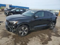 Salvage cars for sale at Woodhaven, MI auction: 2023 Volvo C40 Recharge Plus