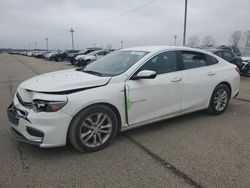 Salvage cars for sale from Copart Moraine, OH: 2017 Chevrolet Malibu LT