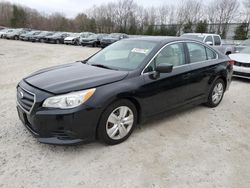 Salvage cars for sale at North Billerica, MA auction: 2015 Subaru Legacy 2.5I