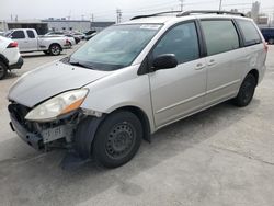 Salvage cars for sale from Copart Sun Valley, CA: 2007 Toyota Sienna CE