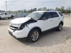 Salvage cars for sale at Lumberton, NC auction: 2014 Ford Explorer XLT