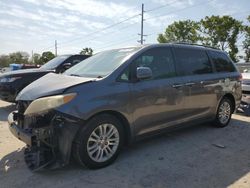 Salvage cars for sale from Copart Riverview, FL: 2011 Toyota Sienna XLE