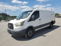 Salvage trucks for sale at Orlando, FL auction: 2015 Ford Transit T-250