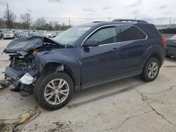 Chevrolet Equinox lt salvage cars for sale: 2017 Chevrolet Equinox LT