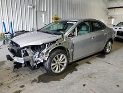 Salvage cars for sale from Copart Ellwood City, PA: 2012 Buick Verano Convenience