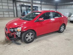 Chevrolet salvage cars for sale: 2013 Chevrolet Sonic LT