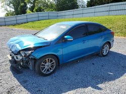 Salvage cars for sale at Gastonia, NC auction: 2015 Ford Focus SE