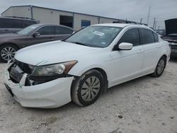 Salvage cars for sale from Copart Haslet, TX: 2012 Honda Accord LX