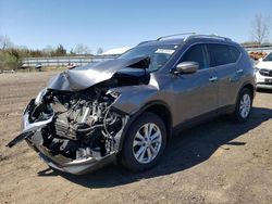 Salvage cars for sale from Copart Columbia Station, OH: 2015 Nissan Rogue S