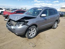 Salvage Cars with No Bids Yet For Sale at auction: 2007 Hyundai Santa FE SE