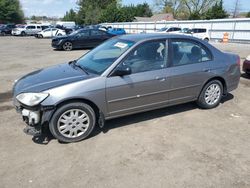 Salvage cars for sale at Finksburg, MD auction: 2005 Honda Civic LX