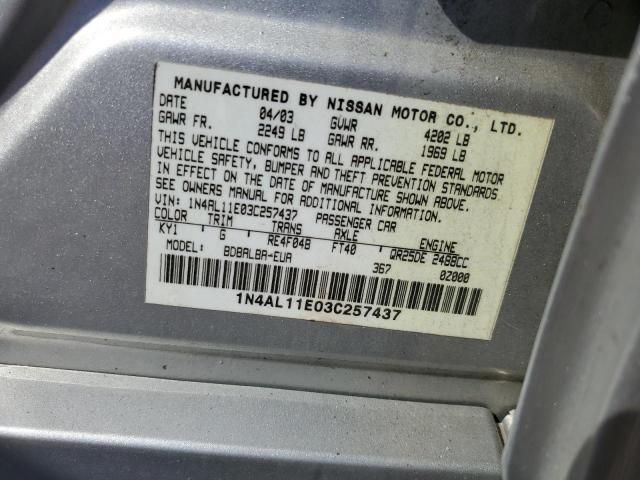 2003 Nissan Altima Base