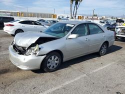 Salvage cars for sale at Van Nuys, CA auction: 2004 Toyota Camry LE