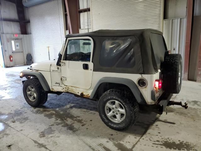 2004 Jeep Wrangler / TJ Sport