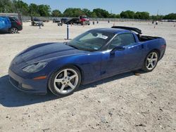 Salvage cars for sale at New Braunfels, TX auction: 2005 Chevrolet Corvette