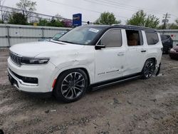 Salvage trucks for sale at Walton, KY auction: 2022 Jeep Grand Wagoneer Series III