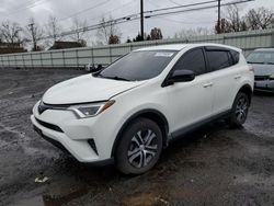 Salvage cars for sale from Copart New Britain, CT: 2018 Toyota Rav4 LE