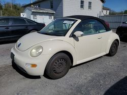Salvage cars for sale at York Haven, PA auction: 2005 Volkswagen New Beetle GL