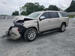 Salvage cars for sale from Copart Gastonia, NC: 2021 Chevrolet Suburban C1500 Premier