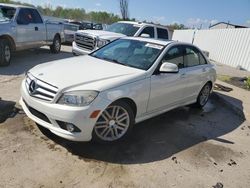 Salvage cars for sale from Copart Louisville, KY: 2008 Mercedes-Benz C 300 4matic