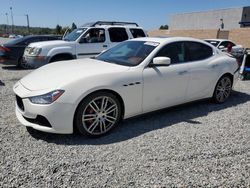 Salvage cars for sale at Mentone, CA auction: 2014 Maserati Ghibli S