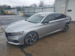Salvage cars for sale from Copart Hillsborough, NJ: 2022 Honda Accord Sport