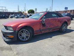 Salvage cars for sale at Wilmington, CA auction: 2007 Ford Mustang