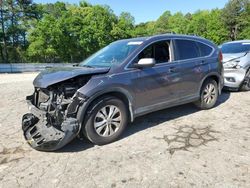 Salvage cars for sale at Austell, GA auction: 2014 Honda CR-V EXL