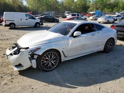 Salvage cars for sale at Waldorf, MD auction: 2018 Infiniti Q60 RED Sport 400