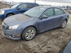 Salvage cars for sale at Rocky View County, AB auction: 2014 Chevrolet Cruze LS