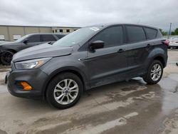 Salvage cars for sale at Wilmer, TX auction: 2019 Ford Escape S