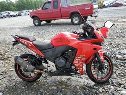 Salvage motorcycles for sale at Byron, GA auction: 2013 Honda CBR500 R