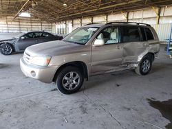 Toyota Highlander salvage cars for sale: 2004 Toyota Highlander