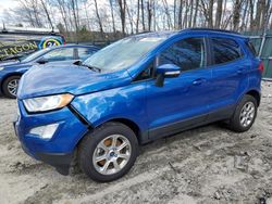 Salvage cars for sale from Copart Candia, NH: 2018 Ford Ecosport SE