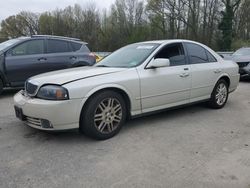 Salvage cars for sale at Glassboro, NJ auction: 2004 Lincoln LS
