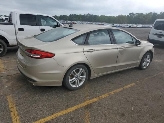 2018 Ford Fusion S Hybrid