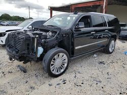 Salvage cars for sale from Copart Homestead, FL: 2019 Cadillac Escalade ESV Platinum