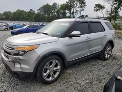 Salvage cars for sale at Byron, GA auction: 2014 Ford Explorer Limited